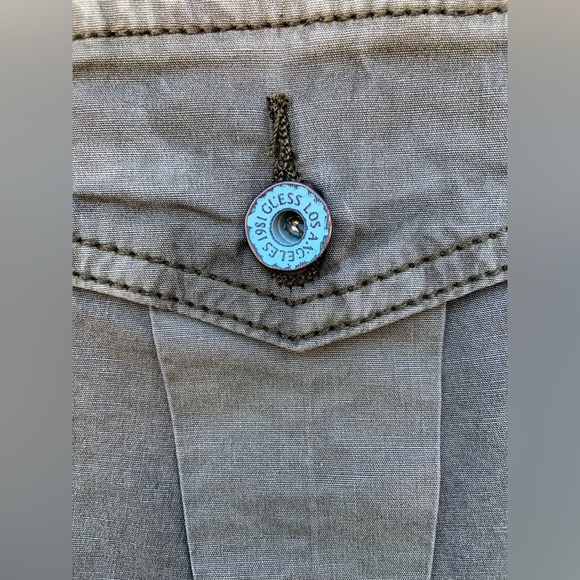 NWT Guess Olive Green Cargo Jogger Pant - Picture 9 of 9